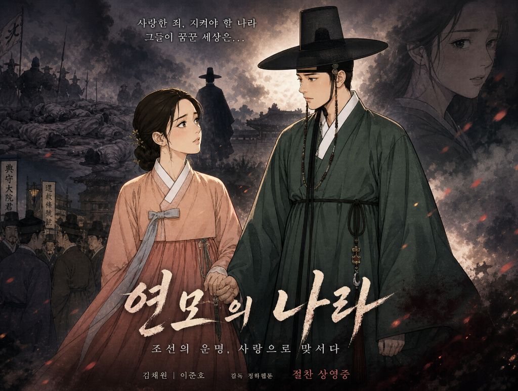 웹툰 작품 포스터 - 연모의 나라