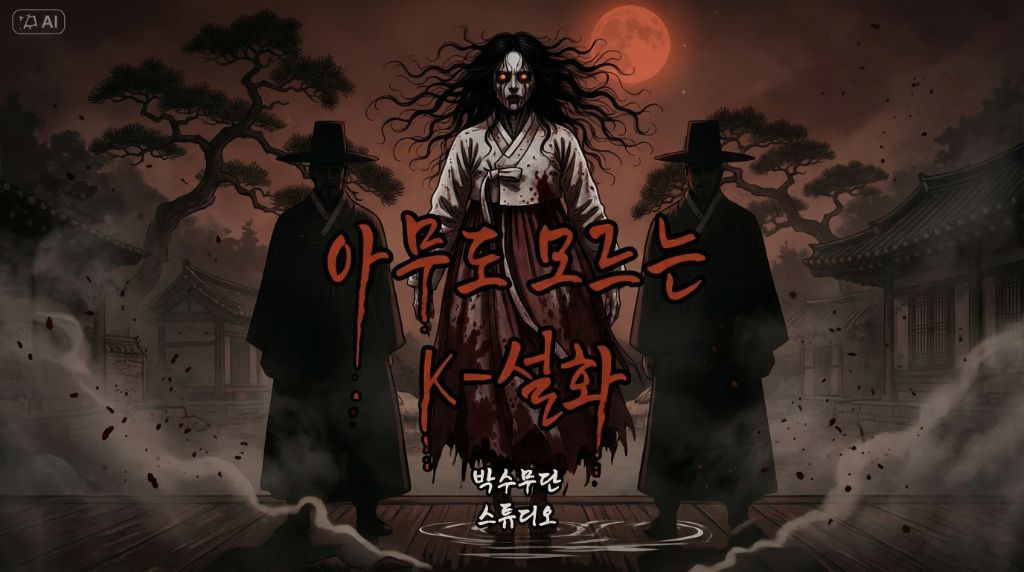 웹툰 작품 포스터 - 아무도 모르는 K-설화