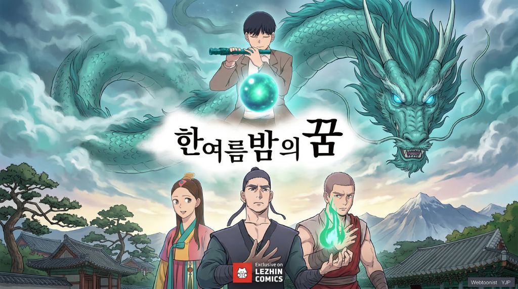 웹툰 작품 포스터 - 한여름밤의 꿈